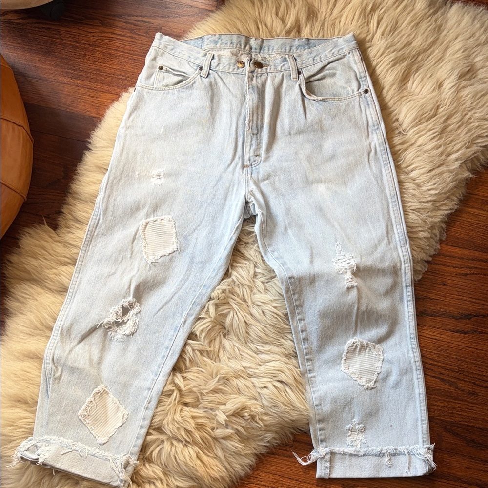 Wrangler Light Blue Boyfriend Jeans